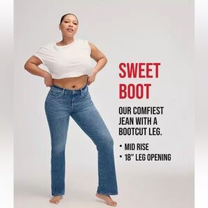 Lucky Brand Sweet Mid Rise Boot Jeans